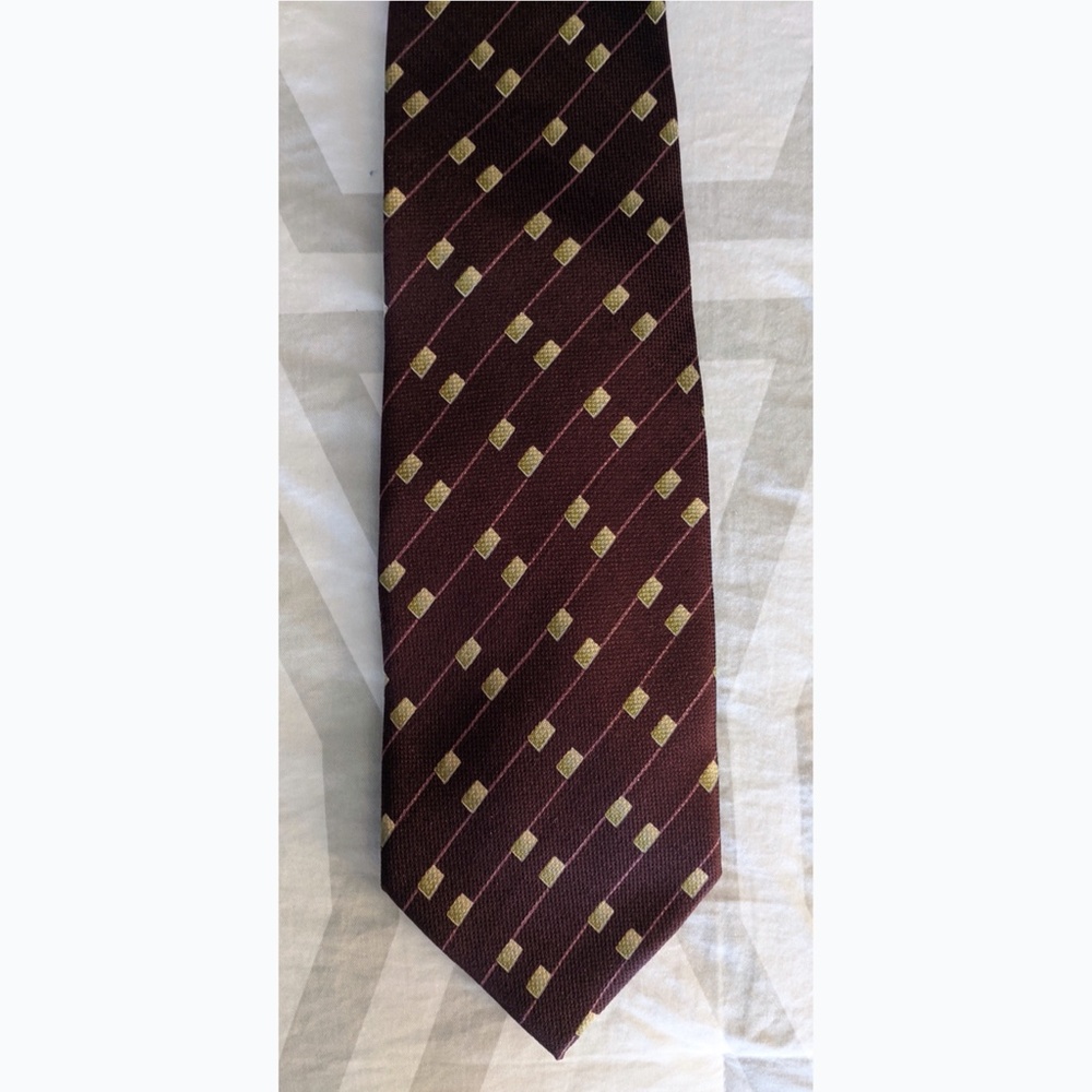 Joseph Abboud Rectangles/Lines Pattern Tie